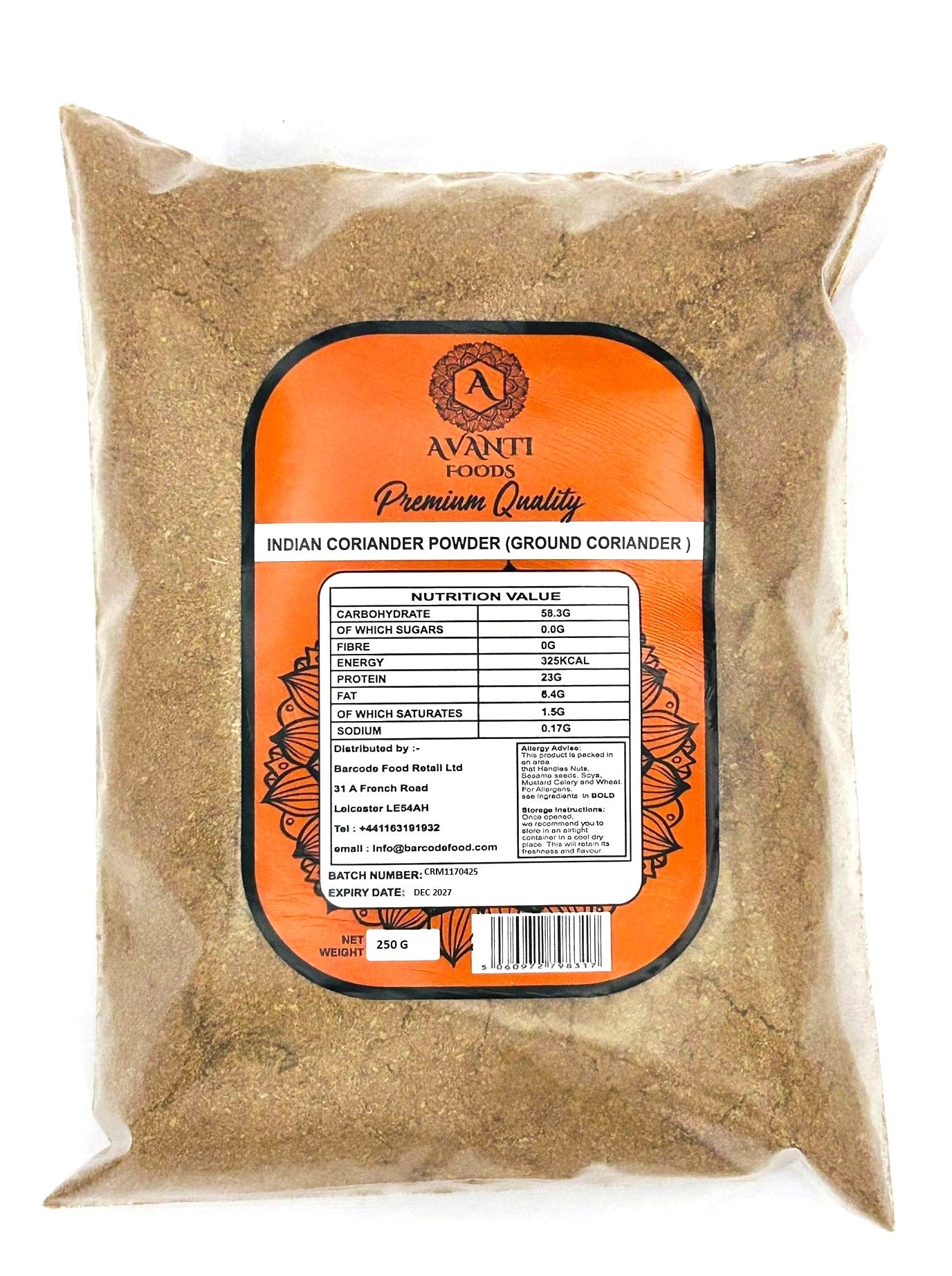 Indian Coriander Powder (250g)
