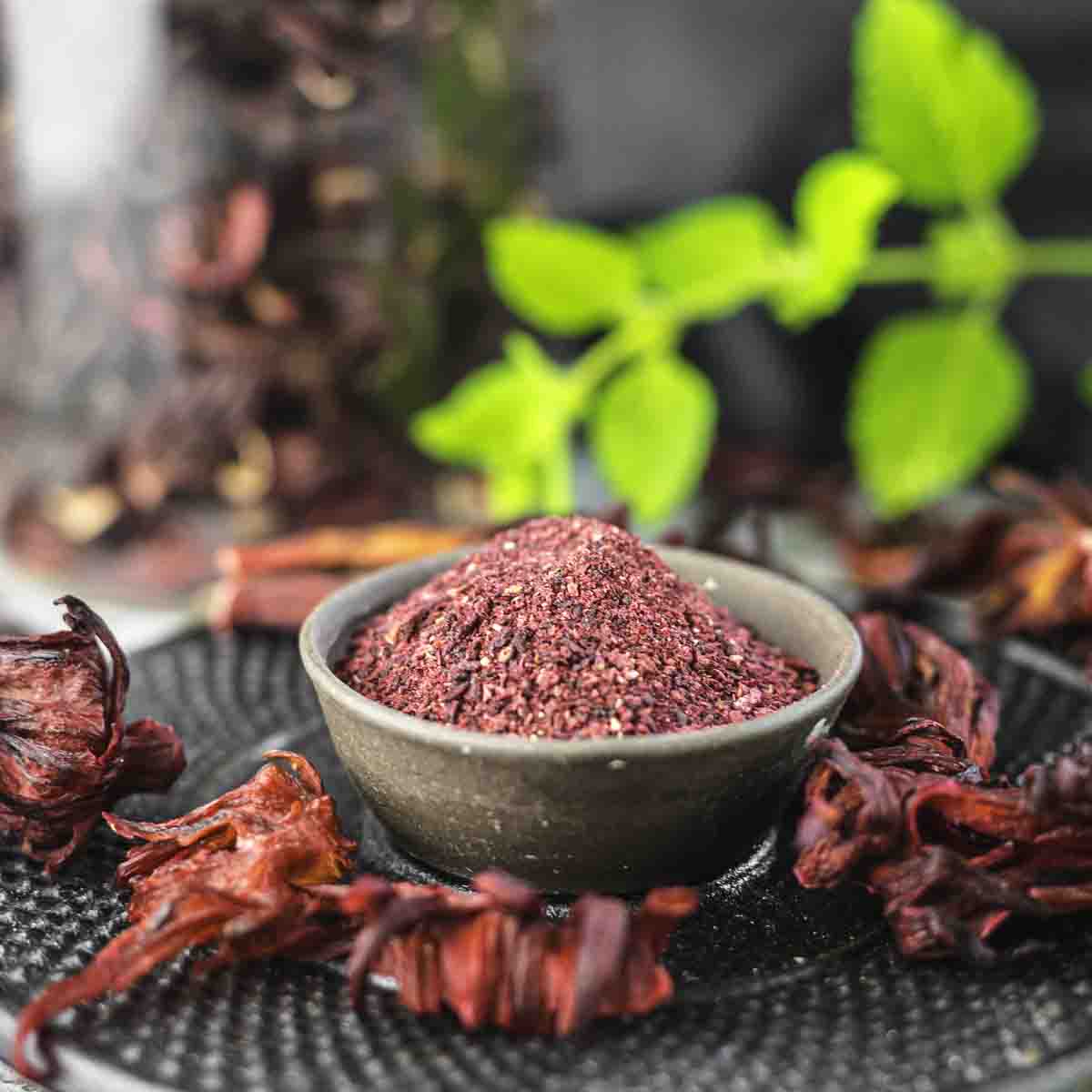 Hibiscus Powder 100% Natural Hibiscus Flower Powder | Tea, Drinks, Smoothies & Recipes | Vegan Friendly | No Added Preservatives | Premium Herbal Powder