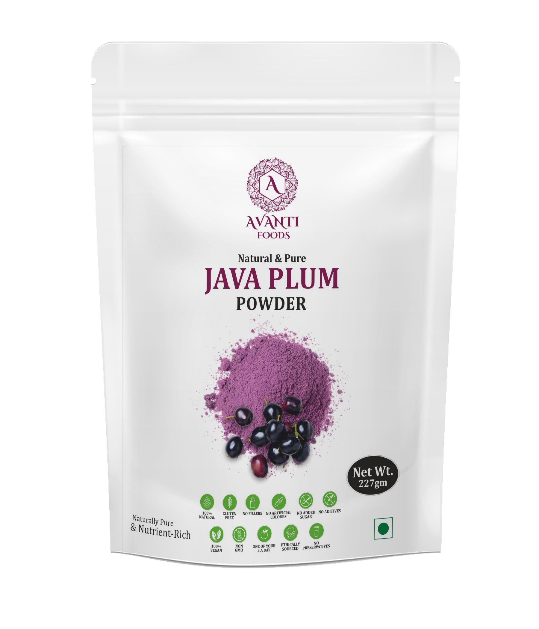 Premium Java Plum (Jamun) Fruit Powder