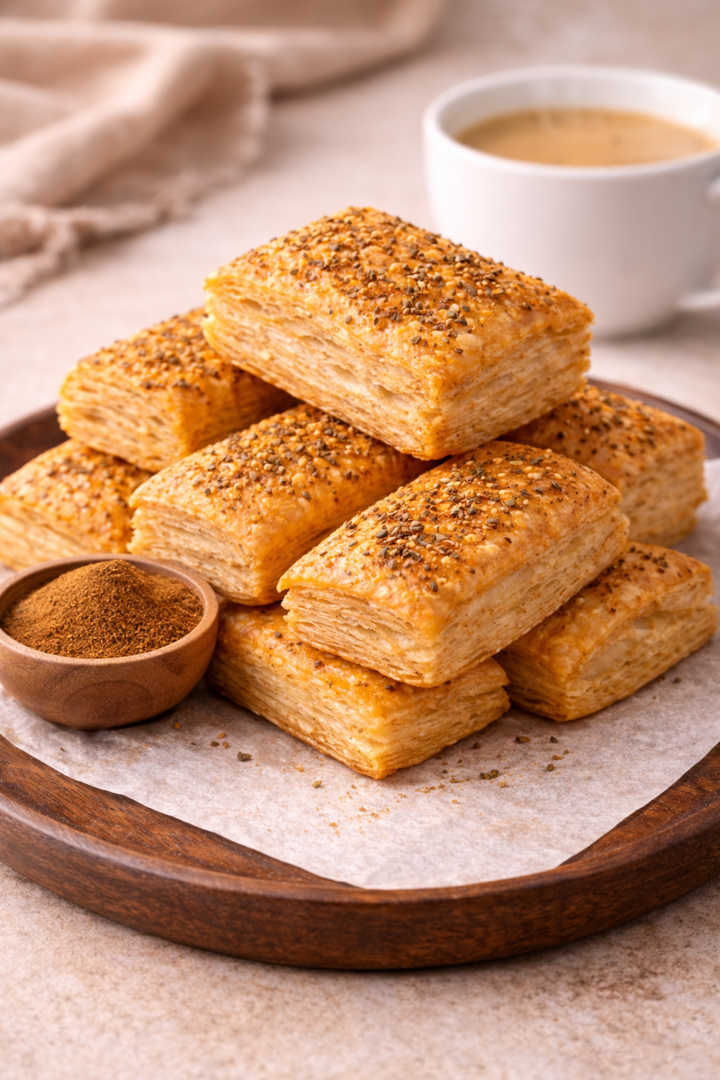Masala Khari (Spiced Mild) – Whole Wheat Puff Pastry Snack (200g)