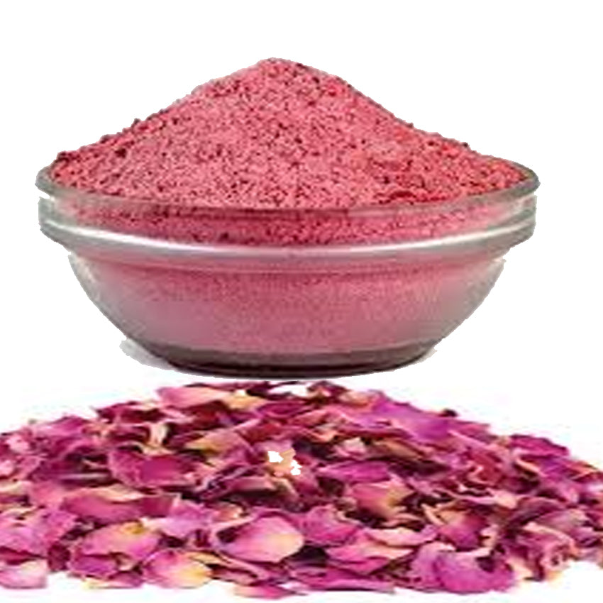 Rose Petal Powder Dried Rose Flower Powder | Tea, Drinks, Desserts & Recipes | Vegan Friendly | No Added Preservatives | Premium Floral Powder