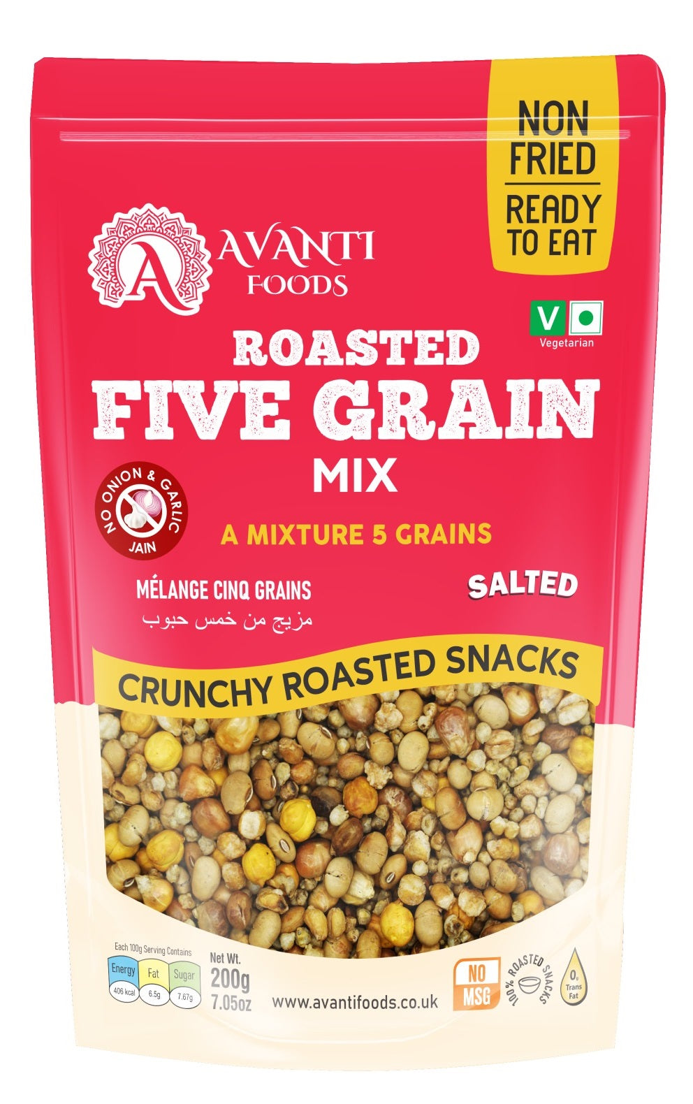 Roasted Five Grain Mix – Salted