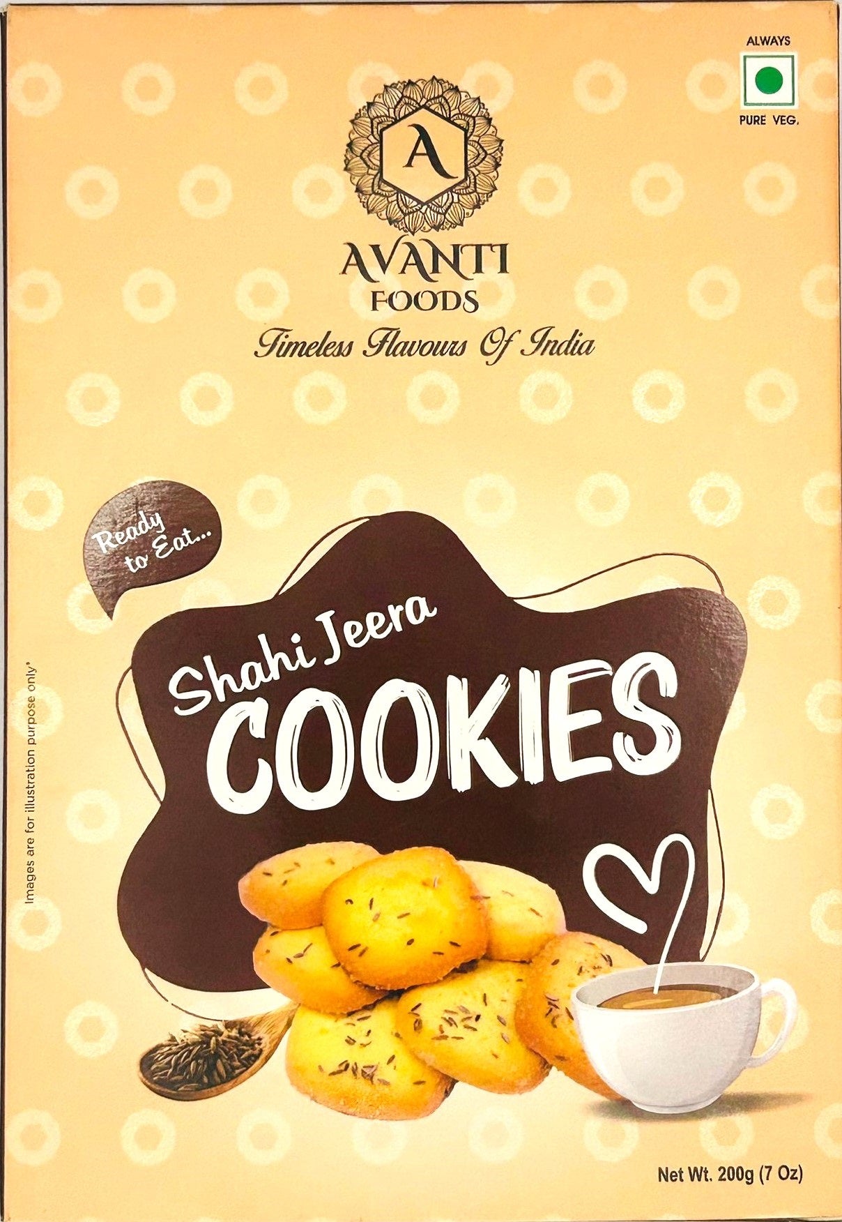 Shahi Jeera Cookies – Savoury Cumin Tea-Time Cookies (200g)