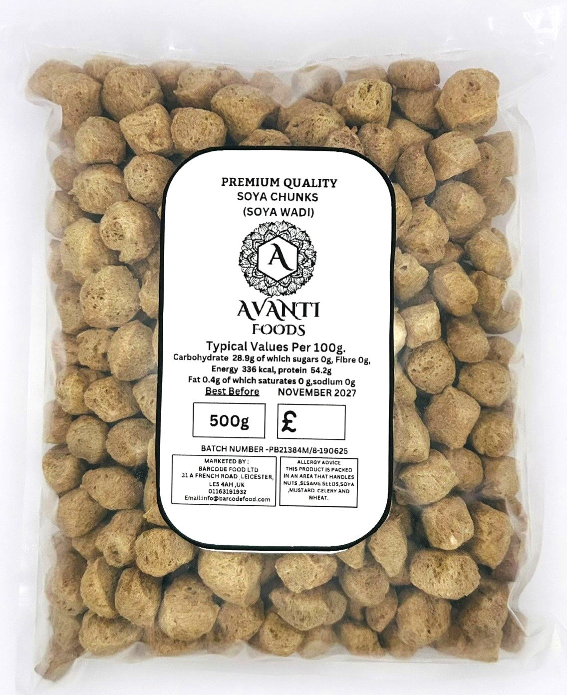 Soya Wadi Chunks (250g & 500g)