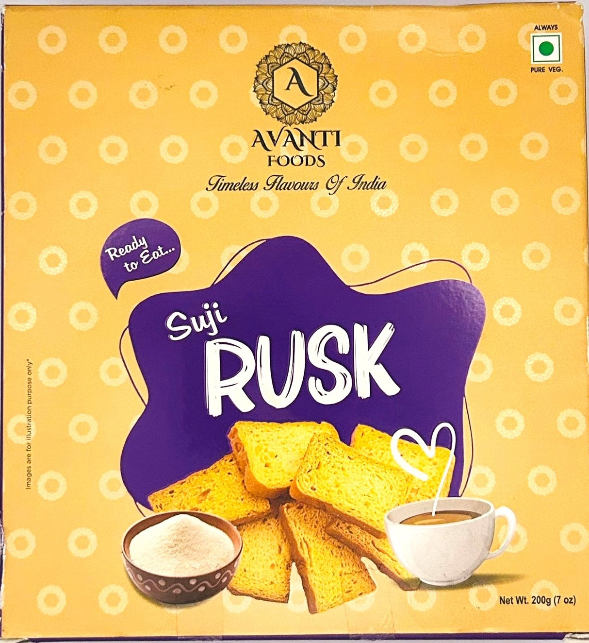 Suji Rusk – Classic Crunchy Tea-Time Toast (200g)