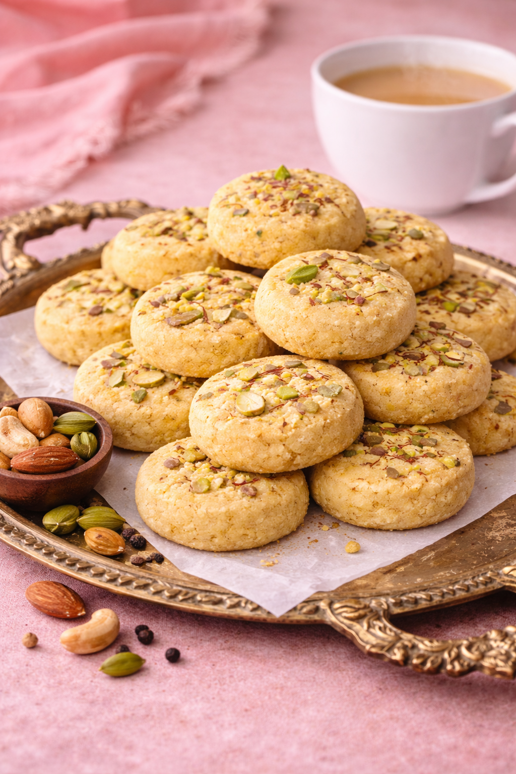 Surti Nankhatai – Traditional Indian Shortbread Cookies (200g)