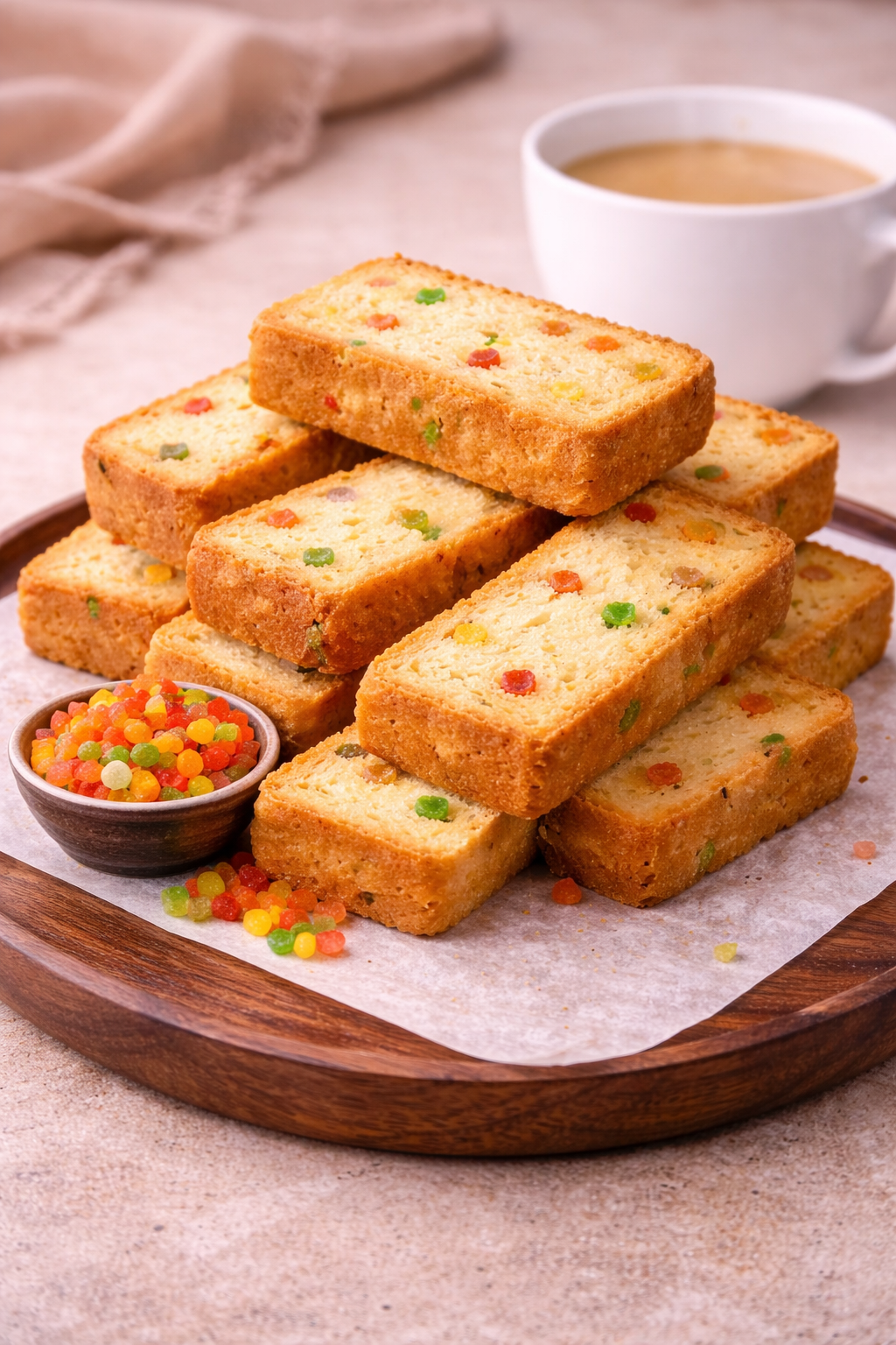 Tutti Frutti Rusk – Fruity Crunchy Tea-Time Toast (200g)