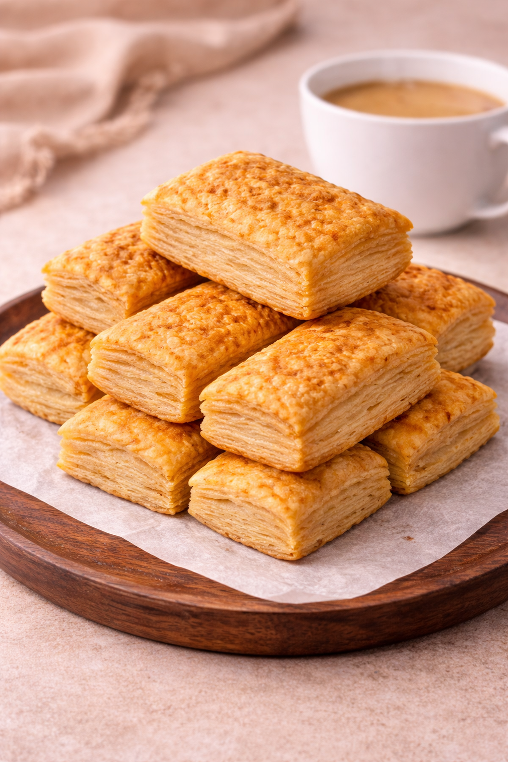 Wheat Khari – Whole Wheat Puff Pastry Snack (200g)