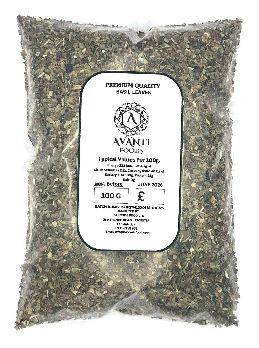 Basil Leaves (50g & 100g)