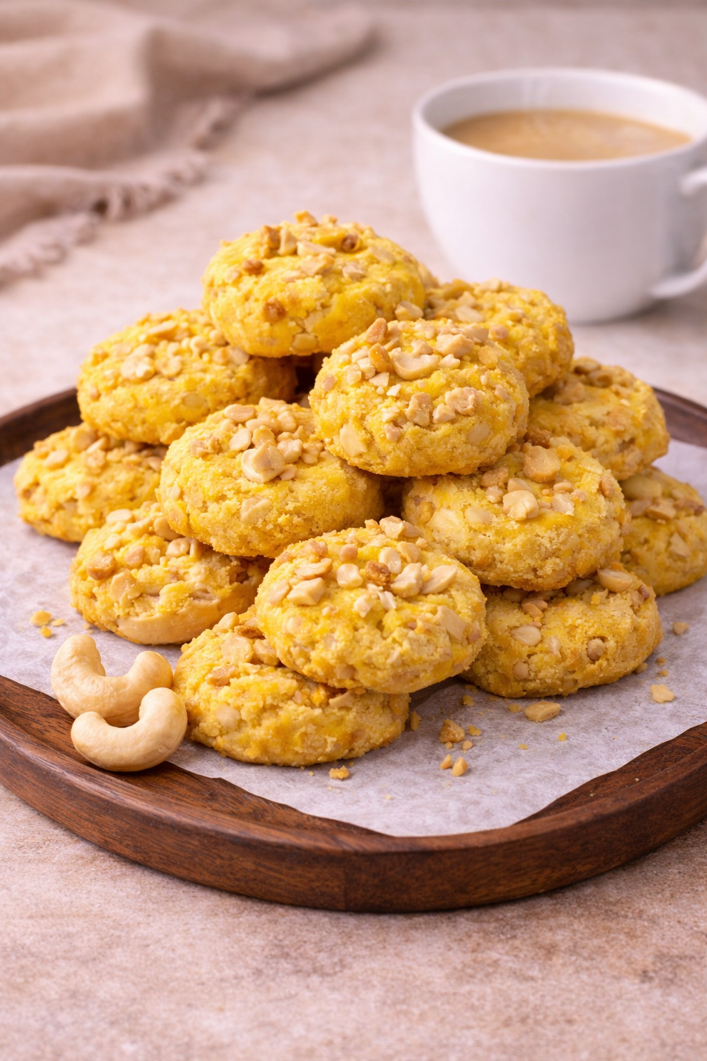 Cashew Bite Cookies – Crunchy Cashew Delight (200g)