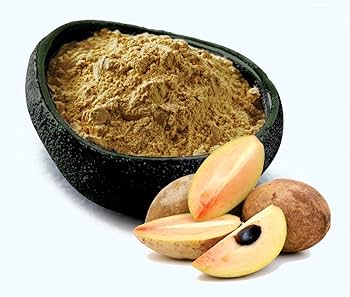 Avanti Foods Natural Chikoo Powder, 100% Pure Sapodilla Fruit Powder, 227g, Vegan, No Added Sugar, for Smoothies and Baking