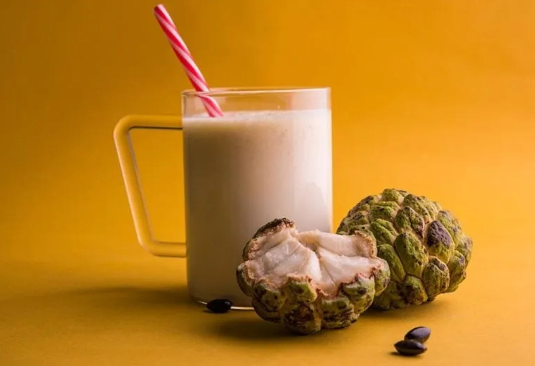 Avanti Foods Custard Apple Powder, 100% Natural Sitaphal Powder, 227g, Vegan Friendly, No Added Sugar, for Smoothies and Desserts