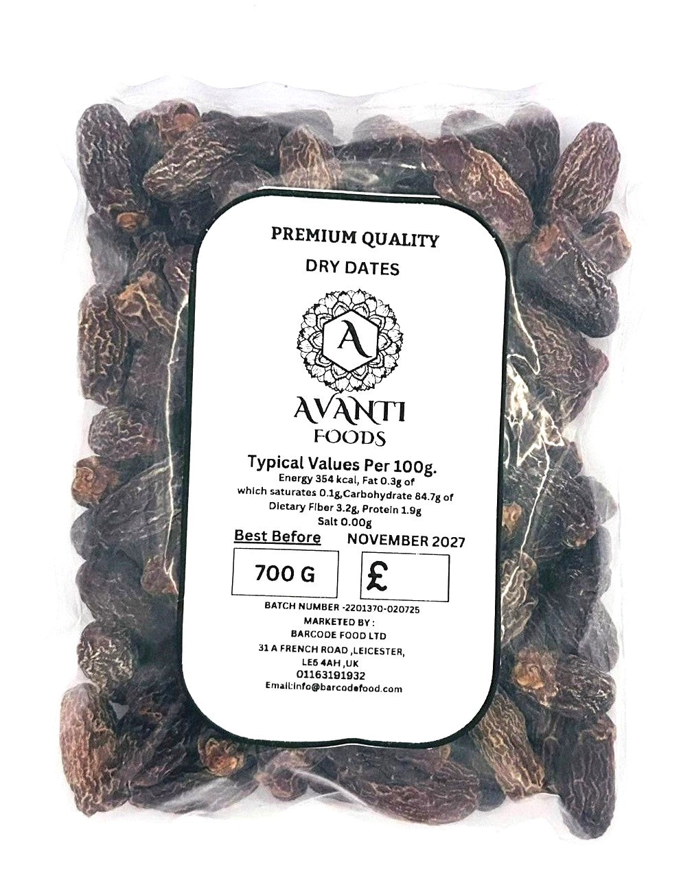 Dry Dates (700g & 1.5kg)