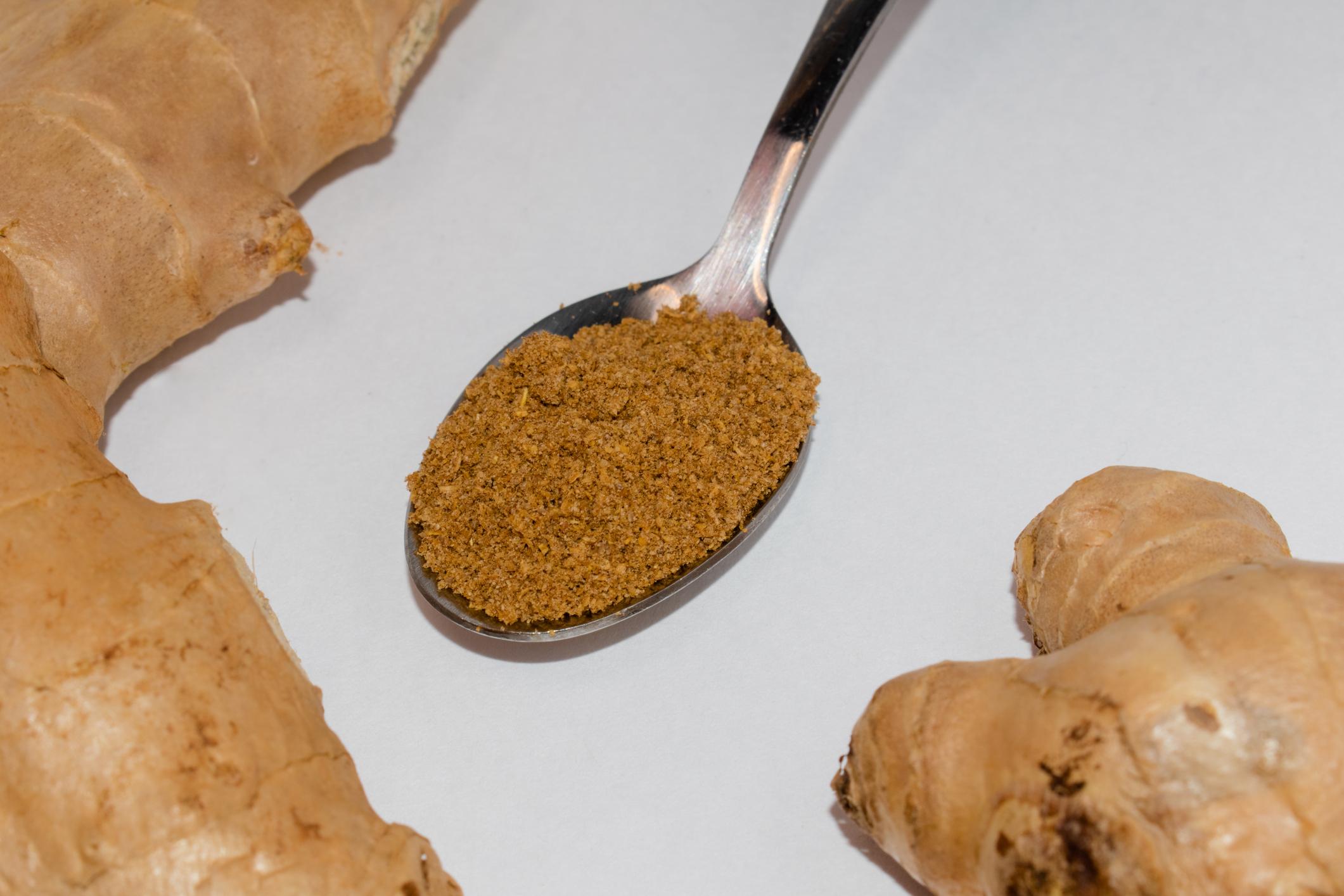 AVANTI FOODS Natural & Pure Ginger Powder, Ground, 227g, Gluten Free, Vegan, No Preservatives, for Cooking, Baking & Tea